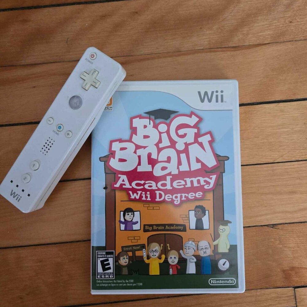 Big Brain Academy: Wii Degree - Complete Video Game